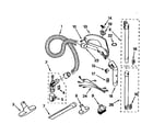 Kenmore 1163281690C hose and attachment diagram