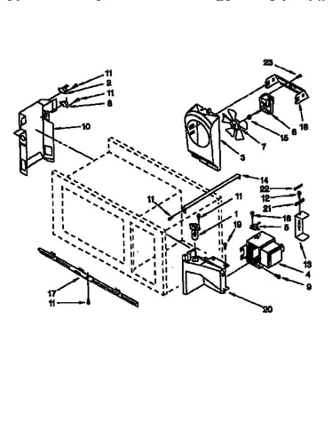 Magnetron and air flow