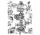 Craftsman 500289707-0179 engine diagram