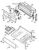 Control panel and cooktop