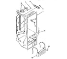 Kenmore 1069555923 refrigerator liner diagram