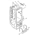 Kenmore 1069557983 refrigerator liner diagram