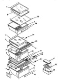 Refrigerator shelves
