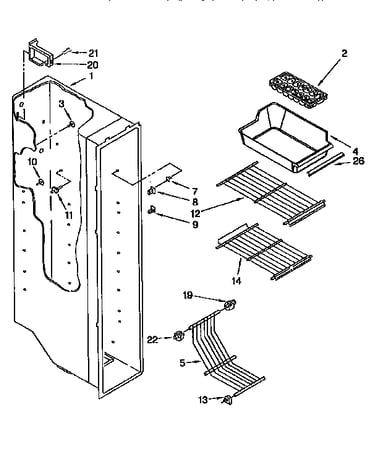 Freezer liner