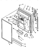 Refrigerator door
