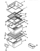 Refrigerator shelf