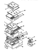 Refrigerator shelf