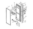 Kenmore 1069552952 refrigerator door diagram