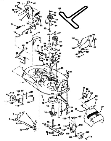 Mower deck