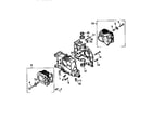 Craftsman 501MV20S-57527 crankcase div71/501 diagram