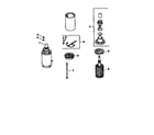 Craftsman 501MV20S-57527 electric starter div71/501 diagram