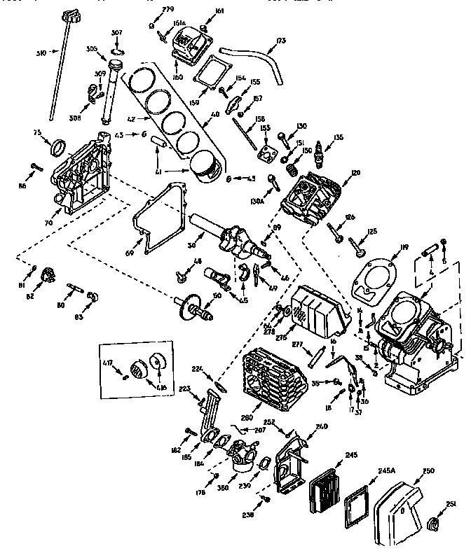 4-cycle engine div71/143