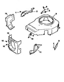 Blower housing&baffles div71/501