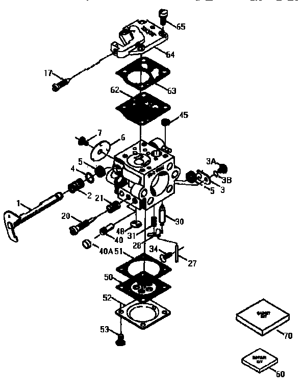 Carburetor 632941b  div71/143