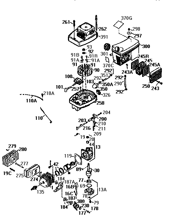 2 cycle engine div. 71/143
