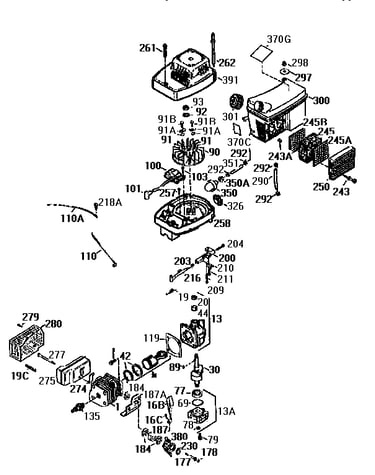 2 cycle engine div. 71/143