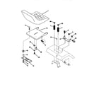 Craftsman 917256560 seat assembly diagram