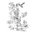 Craftsman 917256560 mower deck diagram