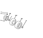 Craftsman 917256580 wheels and tires diagram