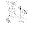 Craftsman 917256490 seat assembly diagram