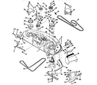 Craftsman 917251520 mower deck diagram