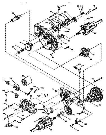 Hydro gear transaxle-210310