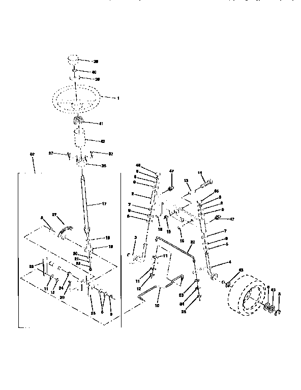 Steering assembly