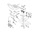 Craftsman 917256700 seat assembly diagram