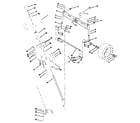 Craftsman 917251480 steering assembly diagram