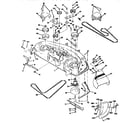 Craftsman 917251480 mower deck diagram