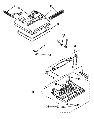 Nozzle and motor