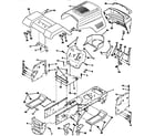 Craftsman 917256551 chassis and enclosures diagram