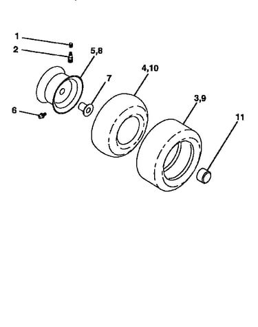 Wheels and tires