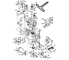 Craftsman 917256551 mower deck diagram