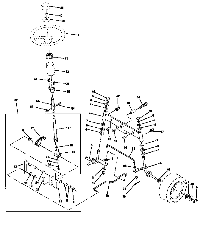 Steering assembly