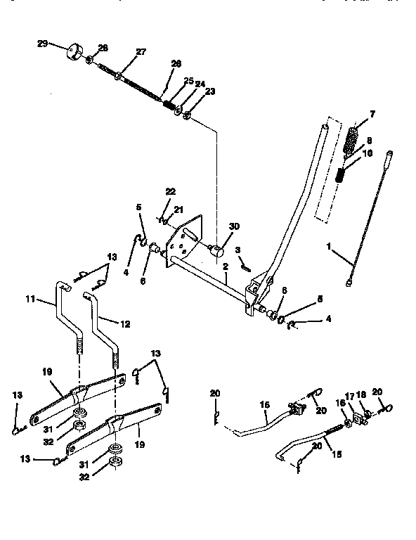 Mower lift