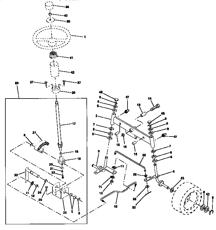 Steering assembly