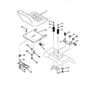 Craftsman 917252503 seat assembly diagram