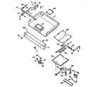 GE JGBP30AEV1AA gas control assembly diagram