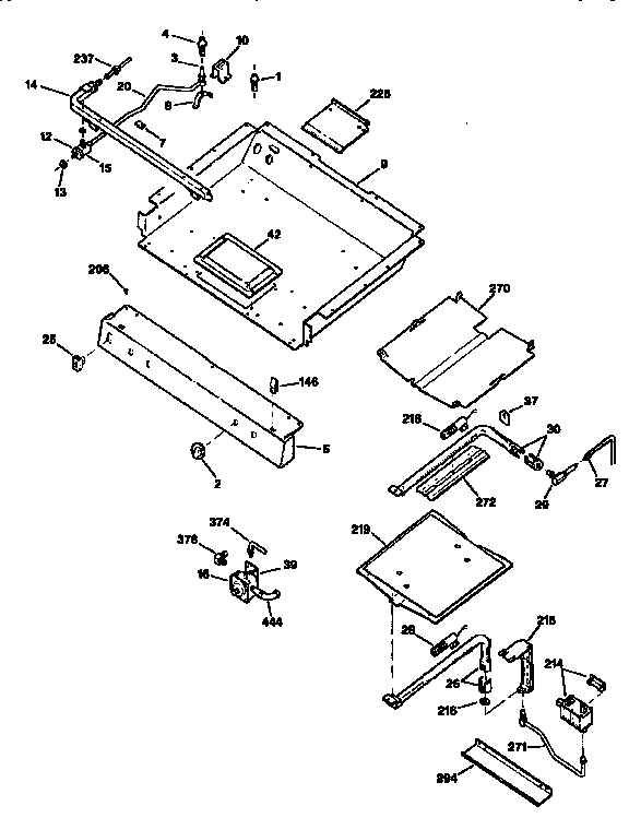 Gas control assembly