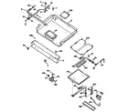 GE JGBP30GEV2WH gas control assembly diagram