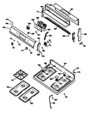 Control panel and cooktop