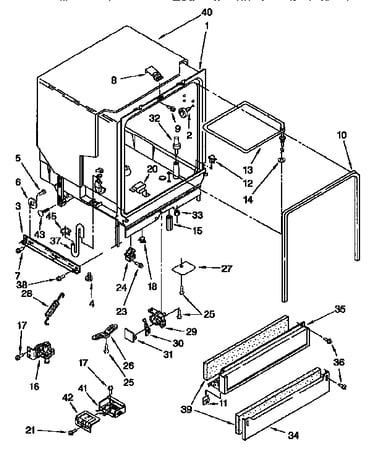 Tub assemblly