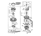 Kenmore 66515825690 pump and motor diagram