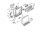 Kenmore 66515821690 frame and console diagram
