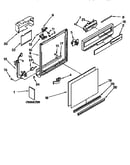 Frame and console