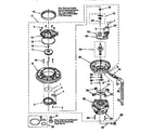 Kenmore 66515821690 pump and motor diagram