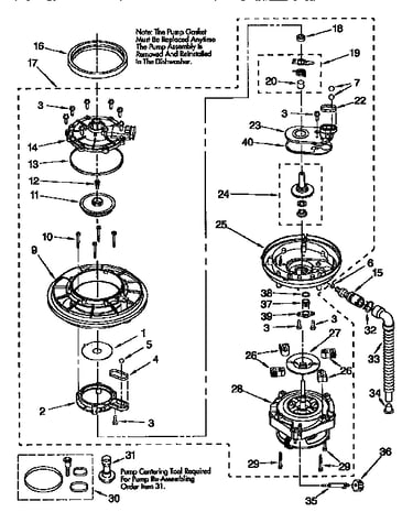 Pump and motor