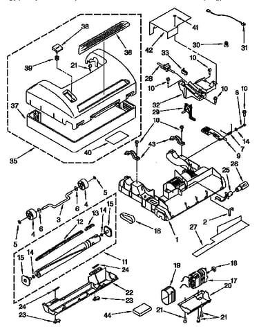 Nozzle and motor