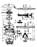 Motor, heater, and spray arm
